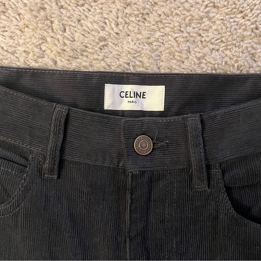 NWT Celine Marco Jeans in Aged Corduroy Rinse | 26 - Picture 6 of 14